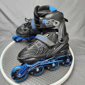 Schwinn Adult Inline Skates ABEC 7 Adjustable Sizes 8‎ - 9.5 Black Blue